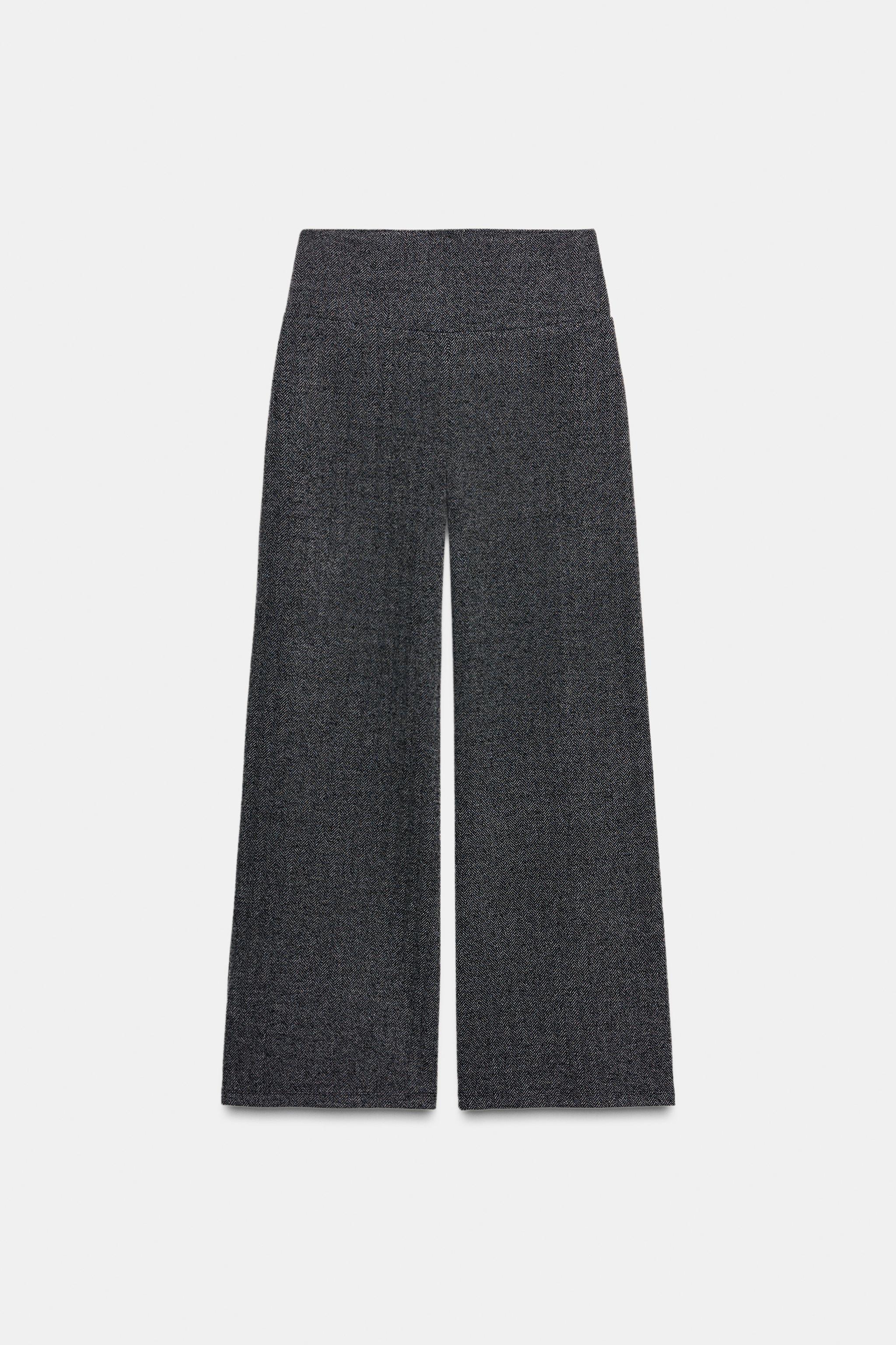 STRAIGHT LEG TWILL PANTS